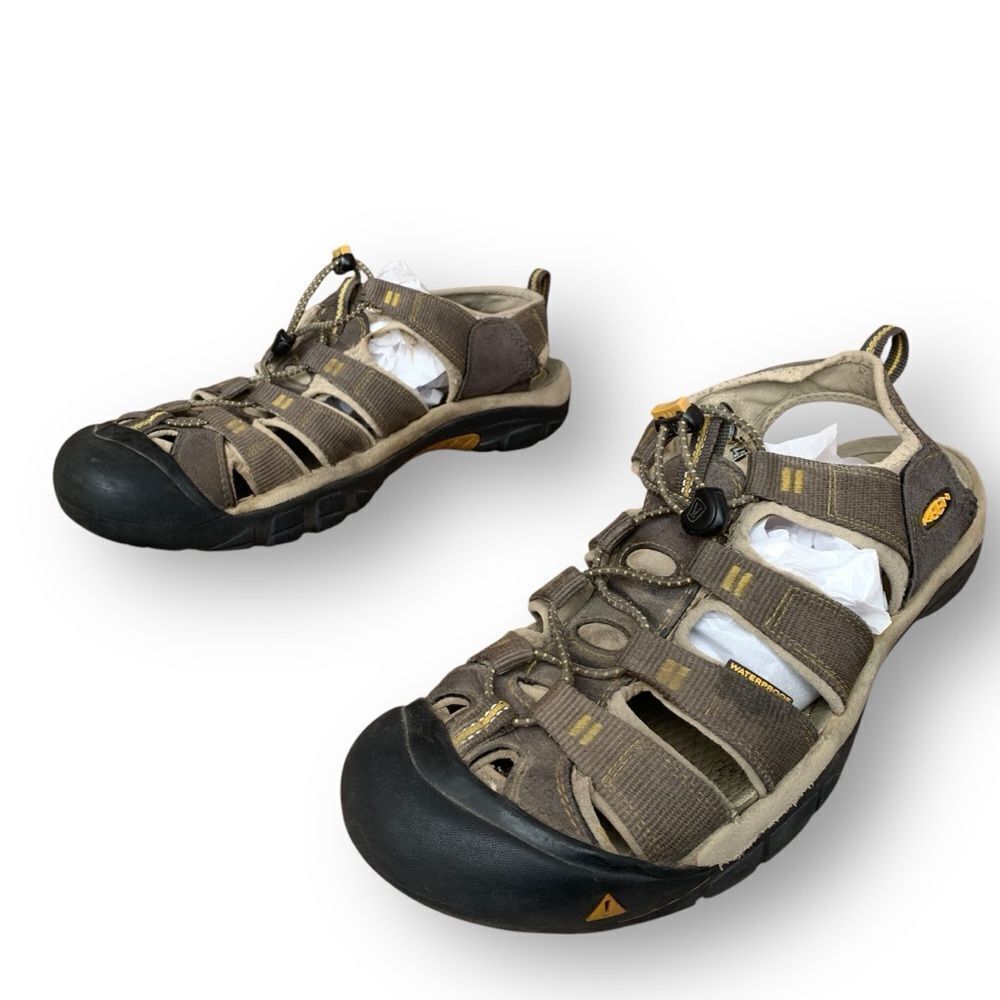 Keen Men's Newport H2 Water Sandals Raven/Aluminum size 13 - Picture 8 of 13